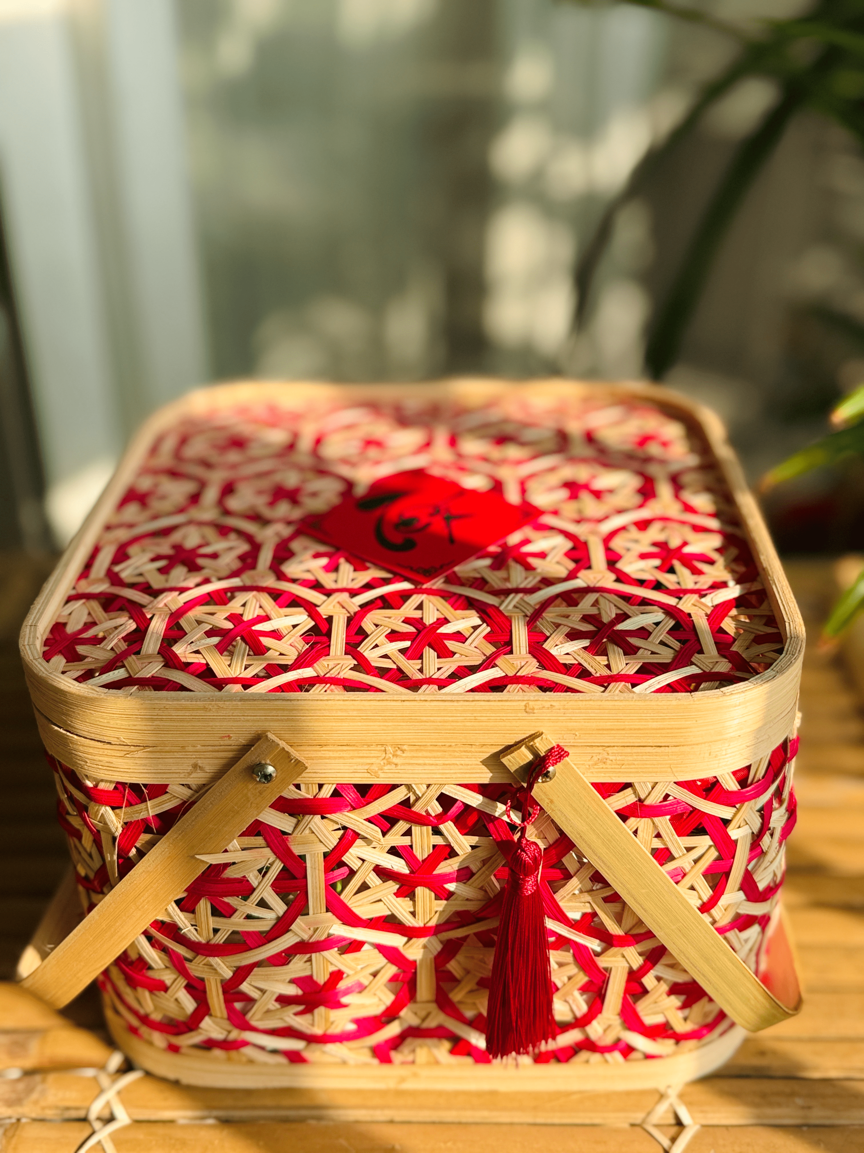 SET QUÀ TẾT 4 TỔ YẾN TINH CHẾ 32G GIỎ MÂY