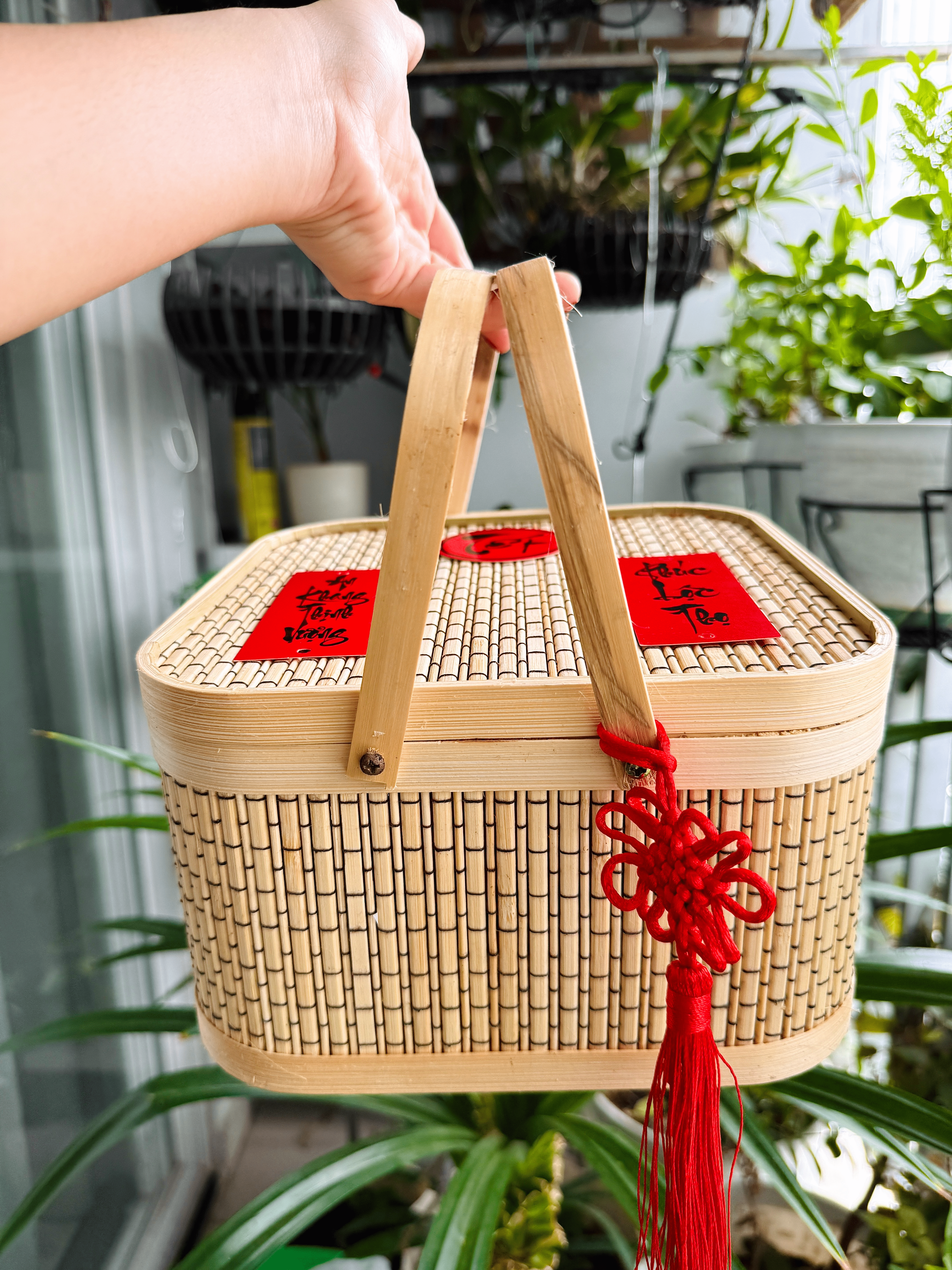 SET QUÀ YẾN TINH CHẾ 3 TỔ 24G GIỎ MÂY